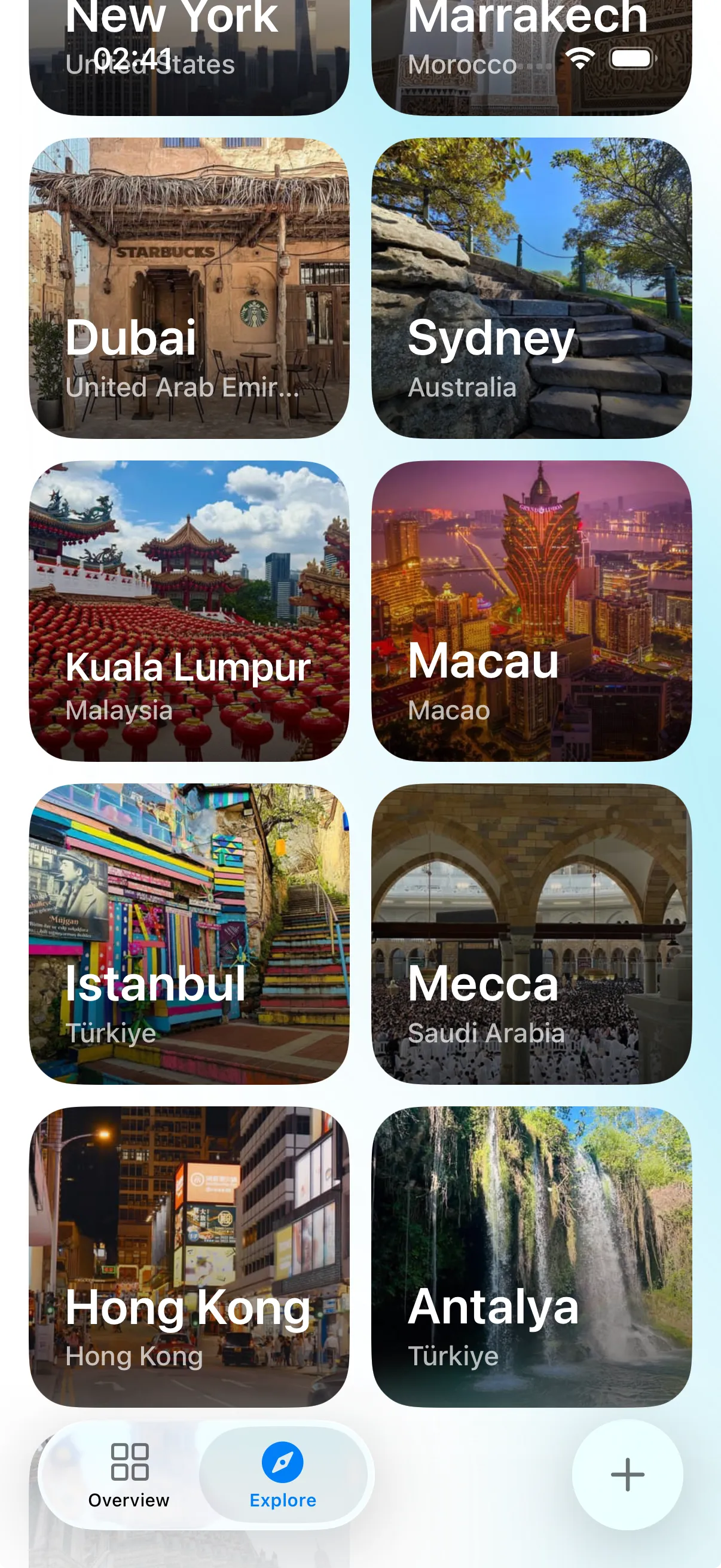 AllWays Explore — browse destinations around the world